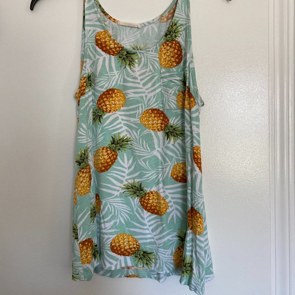 Pineapple Soft Tank Top